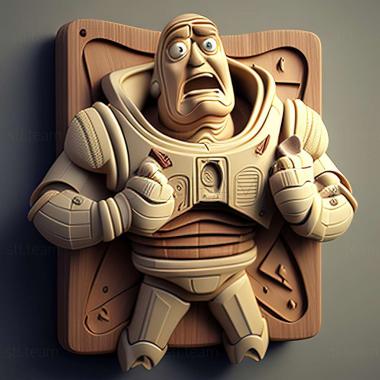 3D модель Гра Toy Story 2 Buzz Lightyear to the Rescue (STL)